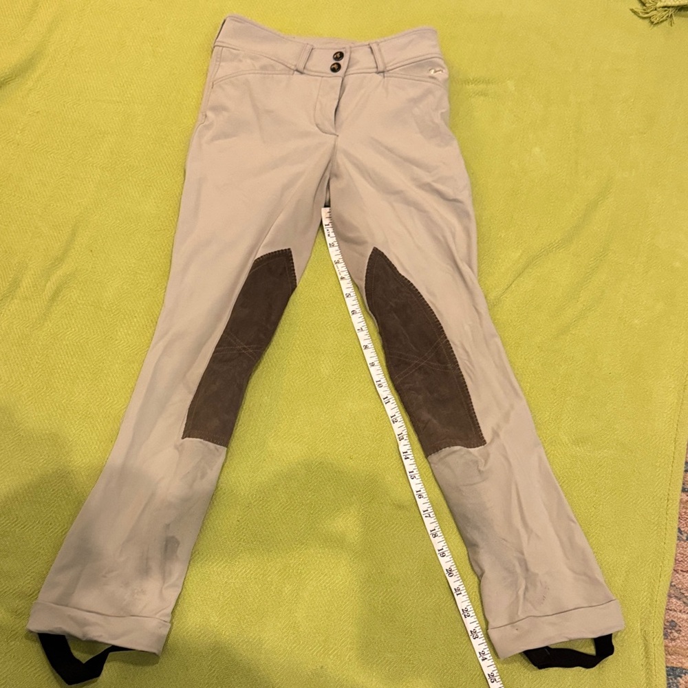 Girls RJ Classics beige Riding Jods Size 14R